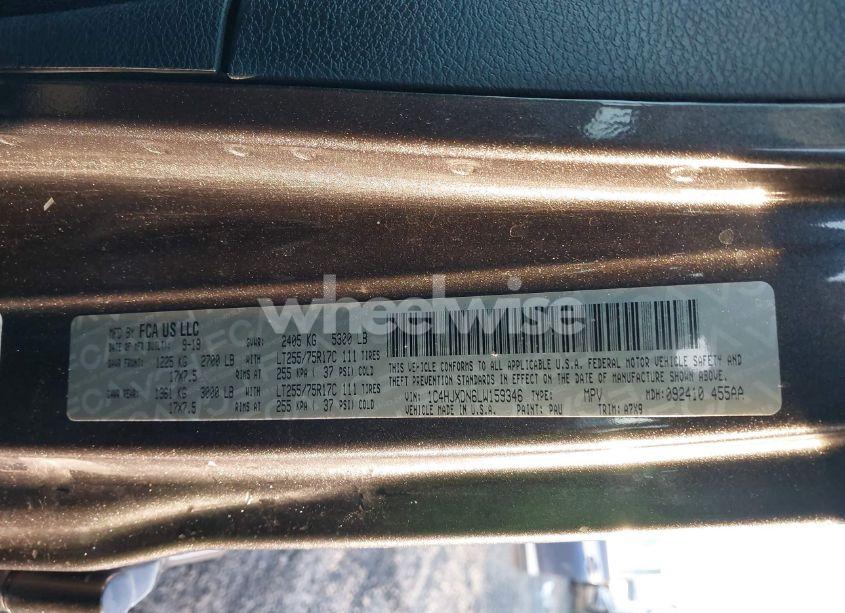 Photo 9 of 2020 Jeep Wrangler UNLIMITED WILLYS 4X4 (VIN 1C4HJXDN6LW159346)