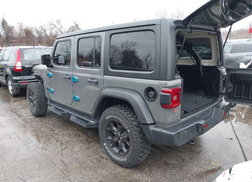 Photo 3 of 2020 Jeep Wrangler UNLIMITED WILLYS 4X4 (VIN 1C4HJXDN6LW280216)