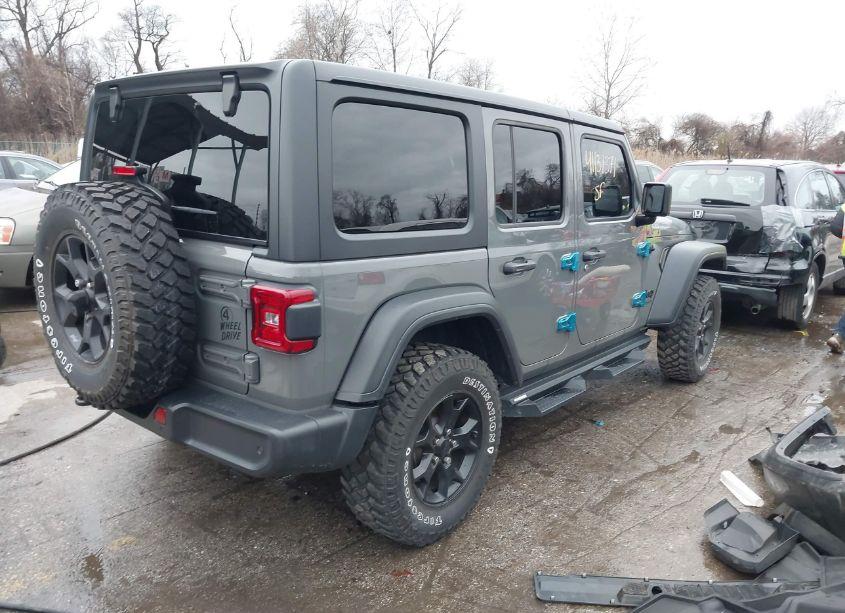 Photo 4 of 2020 Jeep Wrangler UNLIMITED WILLYS 4X4 (VIN 1C4HJXDN6LW280216)