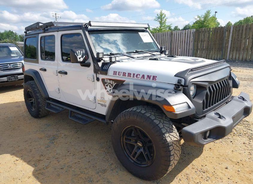 2021 Jeep Wrangler UNLIMITED SPORT S 4X4 (VIN 1C4HJXDN6MW527896) main photo