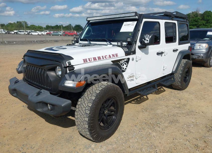 Photo 2 of 2021 Jeep Wrangler UNLIMITED SPORT S 4X4 (VIN 1C4HJXDN6MW527896)