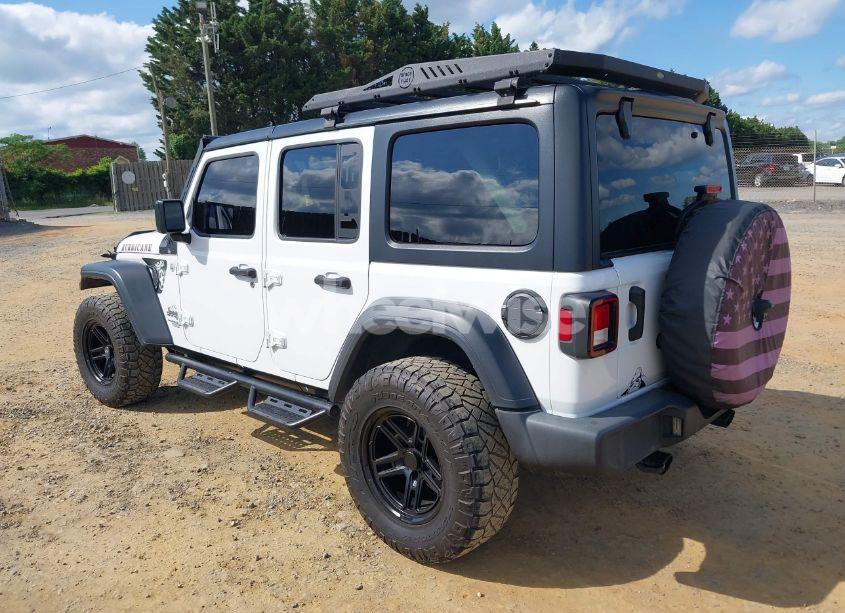 Photo 3 of 2021 Jeep Wrangler UNLIMITED SPORT S 4X4 (VIN 1C4HJXDN6MW527896)