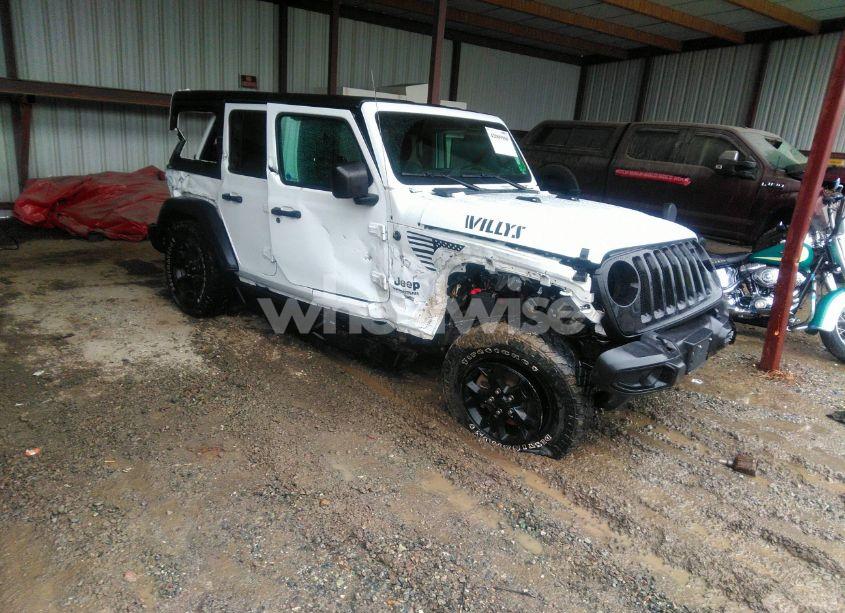 2021 Jeep Wrangler UNLIMITED WILLYS 4X4 (VIN 1C4HJXDN6MW616741) main photo