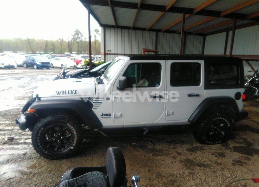 Photo 14 of 2021 Jeep Wrangler UNLIMITED WILLYS 4X4 (VIN 1C4HJXDN6MW616741)