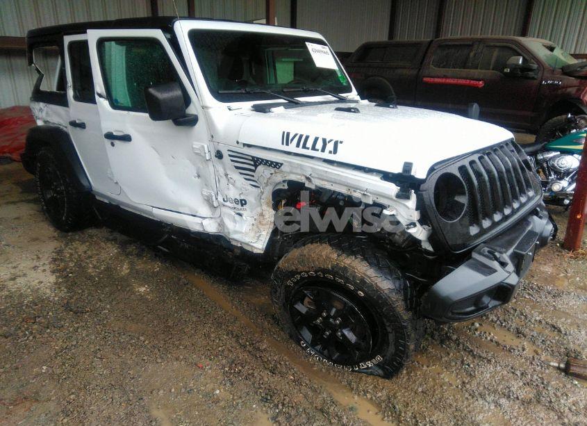 Photo 6 of 2021 Jeep Wrangler UNLIMITED WILLYS 4X4 (VIN 1C4HJXDN6MW616741)
