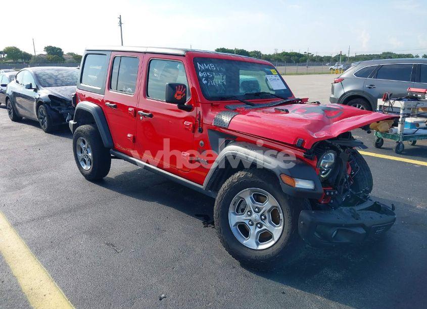 2021 Jeep Wrangler UNLIMITED FREEDOM 4X4 (VIN 1C4HJXDN6MW685705) main photo