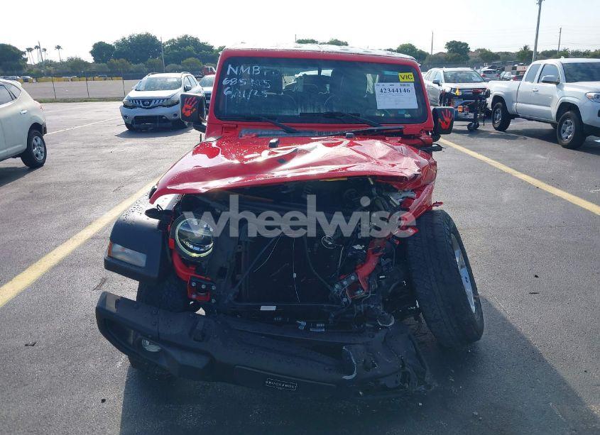 Photo 13 of 2021 Jeep Wrangler UNLIMITED FREEDOM 4X4 (VIN 1C4HJXDN6MW685705)