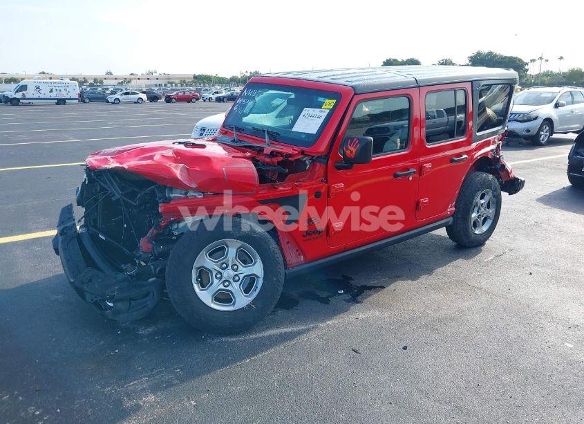 Photo 2 of 2021 Jeep Wrangler UNLIMITED FREEDOM 4X4 (VIN 1C4HJXDN6MW685705)