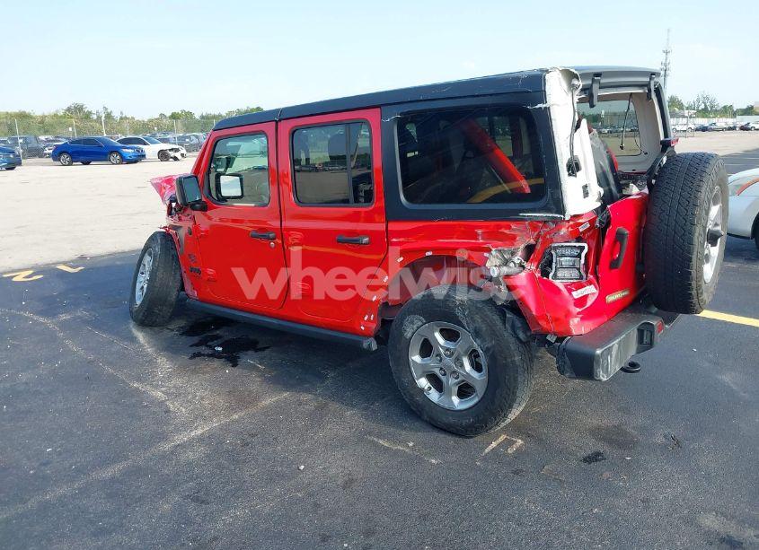 Photo 3 of 2021 Jeep Wrangler UNLIMITED FREEDOM 4X4 (VIN 1C4HJXDN6MW685705)
