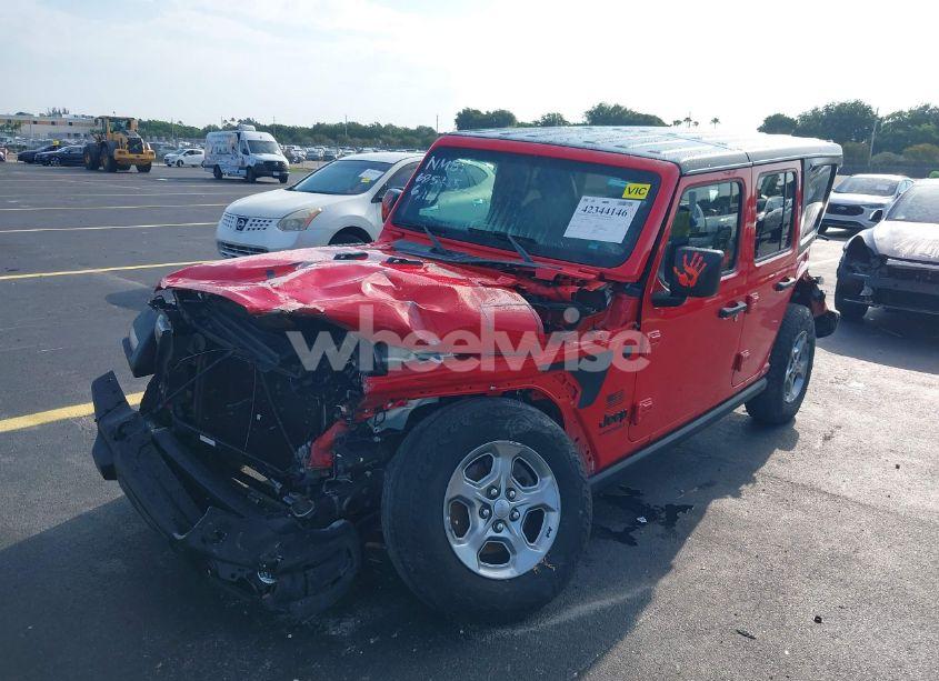 Photo 6 of 2021 Jeep Wrangler UNLIMITED FREEDOM 4X4 (VIN 1C4HJXDN6MW685705)