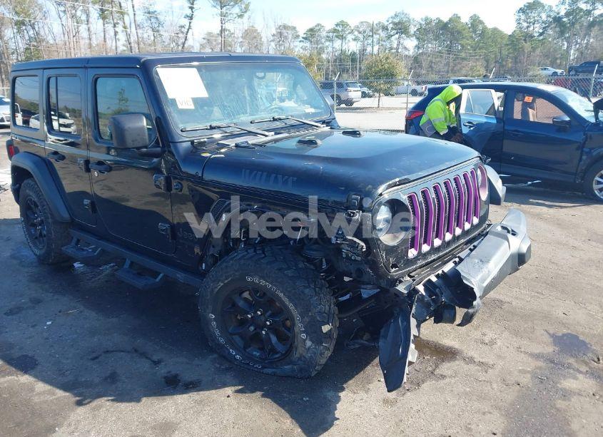 2021 Jeep Wrangler UNLIMITED WILLYS 4X4 (VIN 1C4HJXDN6MW812565) main photo
