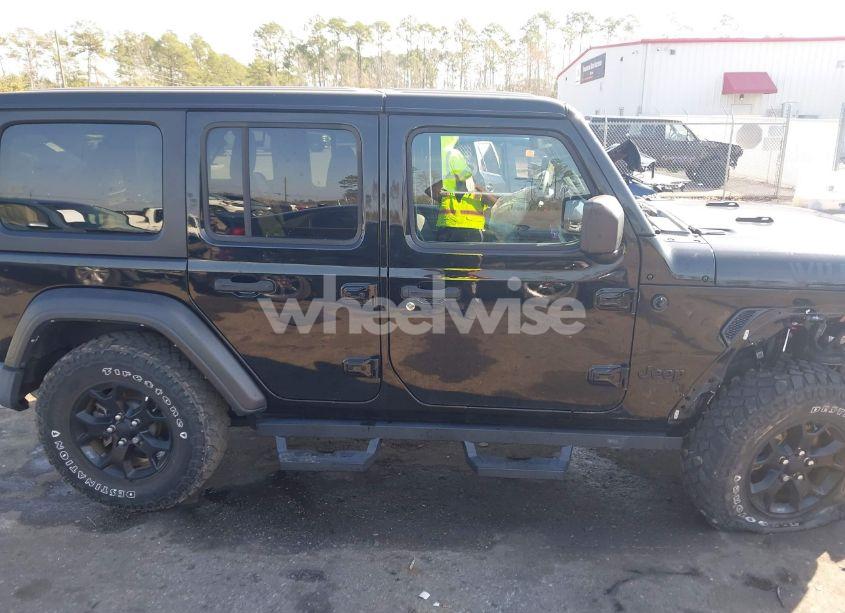 Photo 13 of 2021 Jeep Wrangler UNLIMITED WILLYS 4X4 (VIN 1C4HJXDN6MW812565)