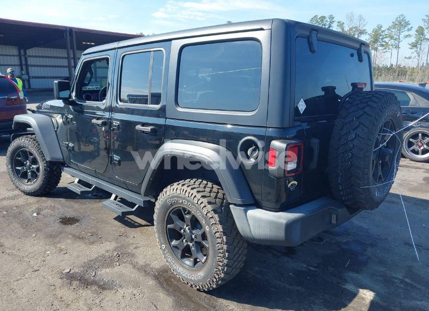 Photo 3 of 2021 Jeep Wrangler UNLIMITED WILLYS 4X4 (VIN 1C4HJXDN6MW812565)
