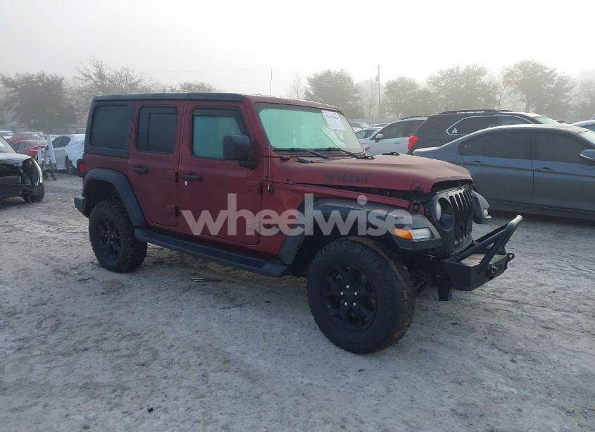 2021 Jeep Wrangler UNLIMITED WILLYS SPORT 4X4 (VIN 1C4HJXDN6MW815448) main photo