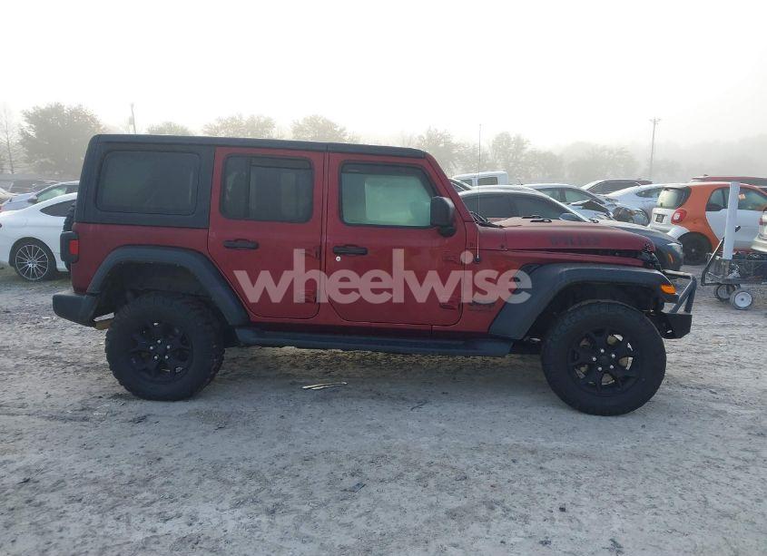 Photo 13 of 2021 Jeep Wrangler UNLIMITED WILLYS SPORT 4X4 (VIN 1C4HJXDN6MW815448)