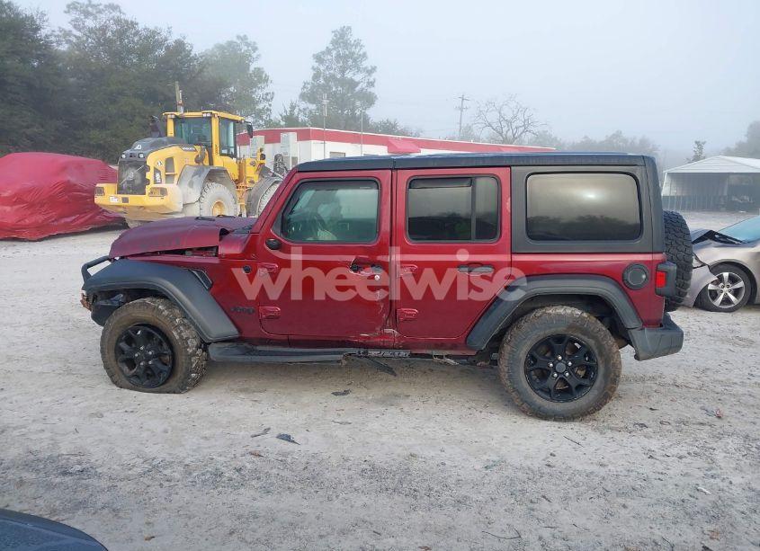 Photo 14 of 2021 Jeep Wrangler UNLIMITED WILLYS SPORT 4X4 (VIN 1C4HJXDN6MW815448)