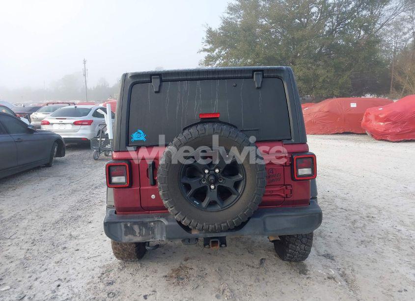 Photo 16 of 2021 Jeep Wrangler UNLIMITED WILLYS SPORT 4X4 (VIN 1C4HJXDN6MW815448)