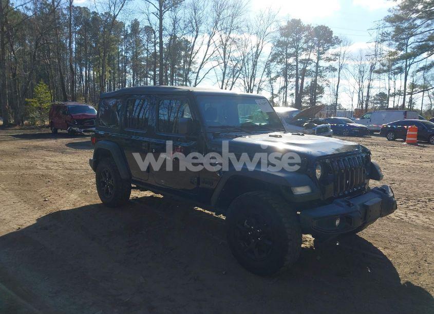 2022 Jeep Wrangler UNLIMITED WILLYS SPORT 4X4 (VIN 1C4HJXDN6NW132859) main photo