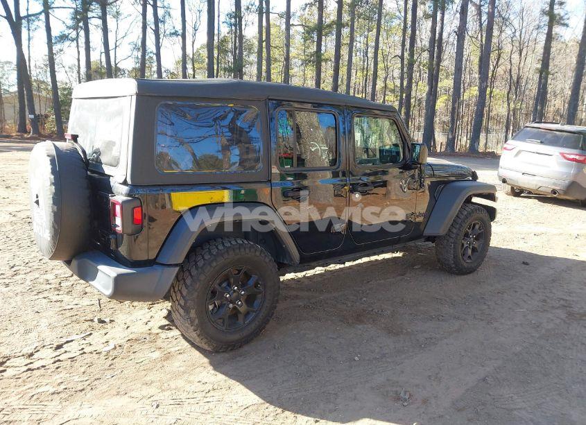 Photo 4 of 2022 Jeep Wrangler UNLIMITED WILLYS SPORT 4X4 (VIN 1C4HJXDN6NW132859)