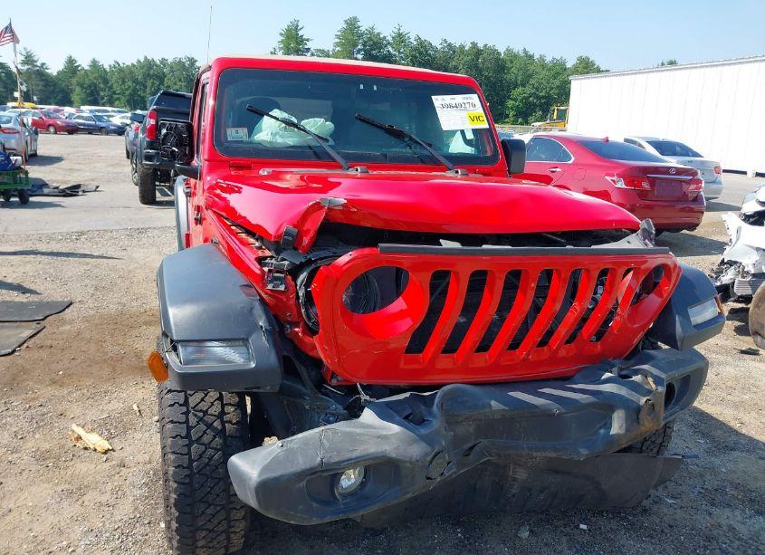 Photo 6 of 2019 Jeep Wrangler UNLIMITED SPORT S 4X4 (VIN 1C4HJXDN7KW533803)