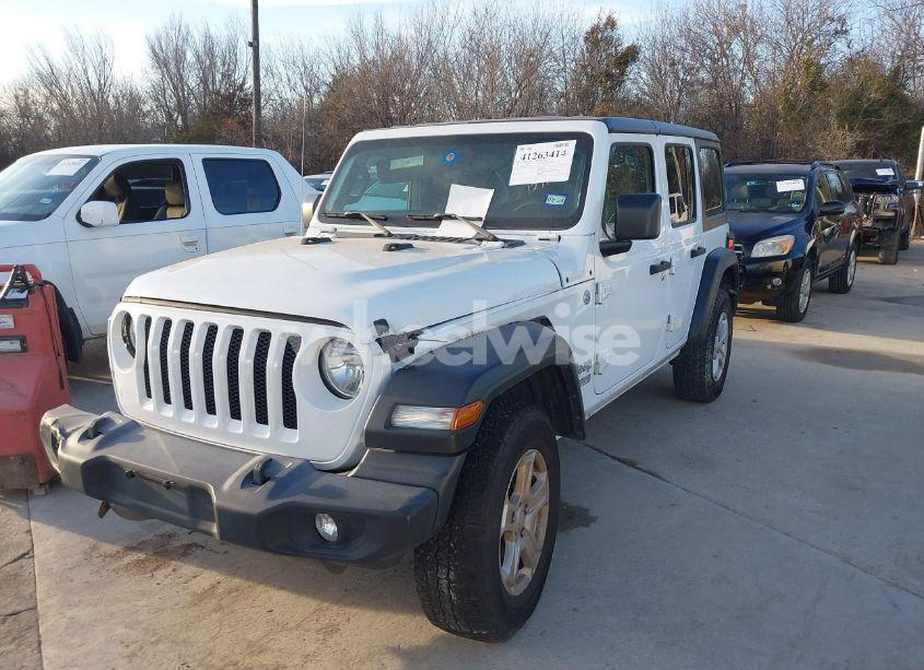 Photo 2 of 2020 Jeep Wrangler UNLIMITED SPORT S 4X4 (VIN 1C4HJXDN7LW129191)