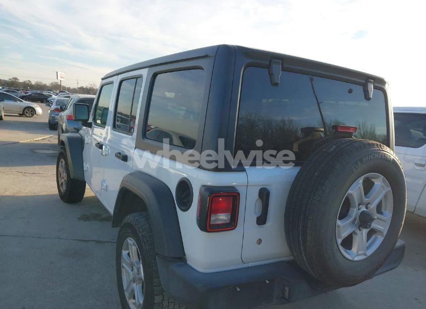Photo 3 of 2020 Jeep Wrangler UNLIMITED SPORT S 4X4 (VIN 1C4HJXDN7LW129191)