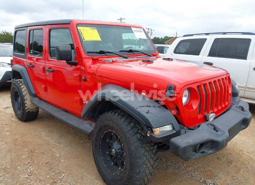 2020 Jeep Wrangler UNLIMITED SPORT S 4X4 (VIN 1C4HJXDN7LW281357) main photo