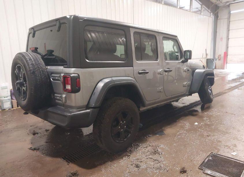 Photo 4 of 2021 Jeep Wrangler UNLIMITED SPORT S 4X4 (VIN 1C4HJXDN7MW616540)