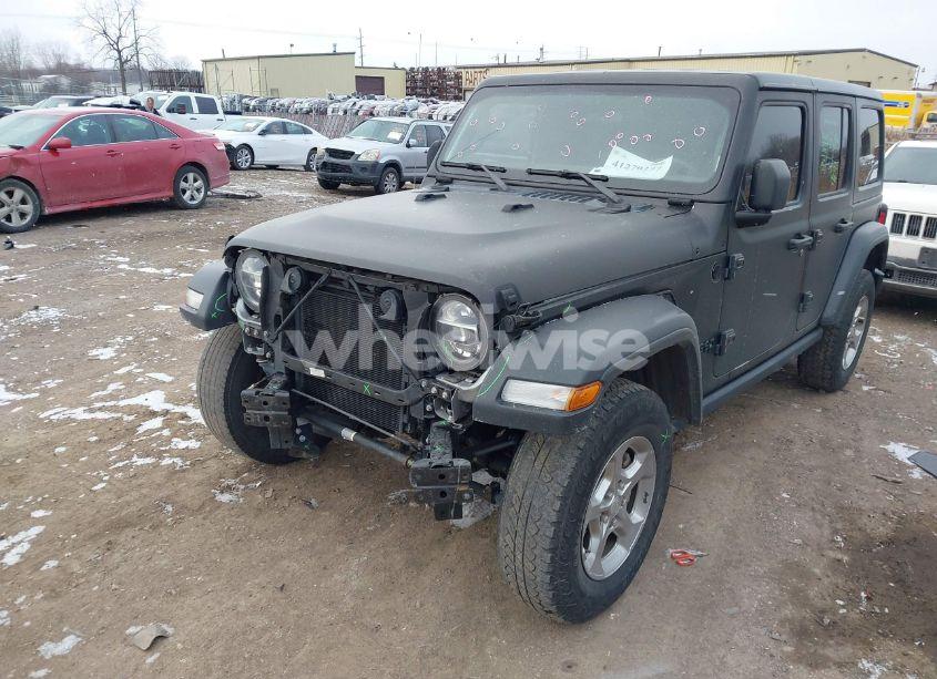 Photo 2 of 2021 Jeep Wrangler UNLIMITED FREEDOM 4X4 (VIN 1C4HJXDN7MW628767)