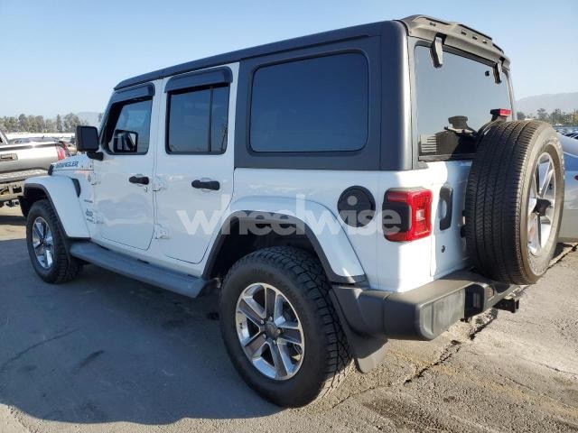 Photo 2 of 2021 JEEP WRANGLER UNLIMITED SPORT N/A (VIN 1C4HJXDN7MW816270)