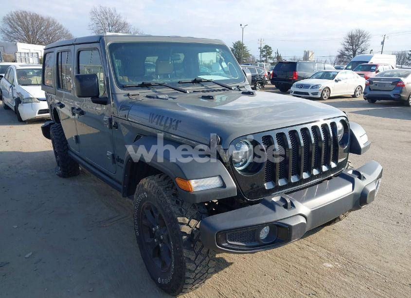 2022 Jeep Wrangler UNLIMITED WILLYS 4X4 (VIN 1C4HJXDN7NW156538) main photo