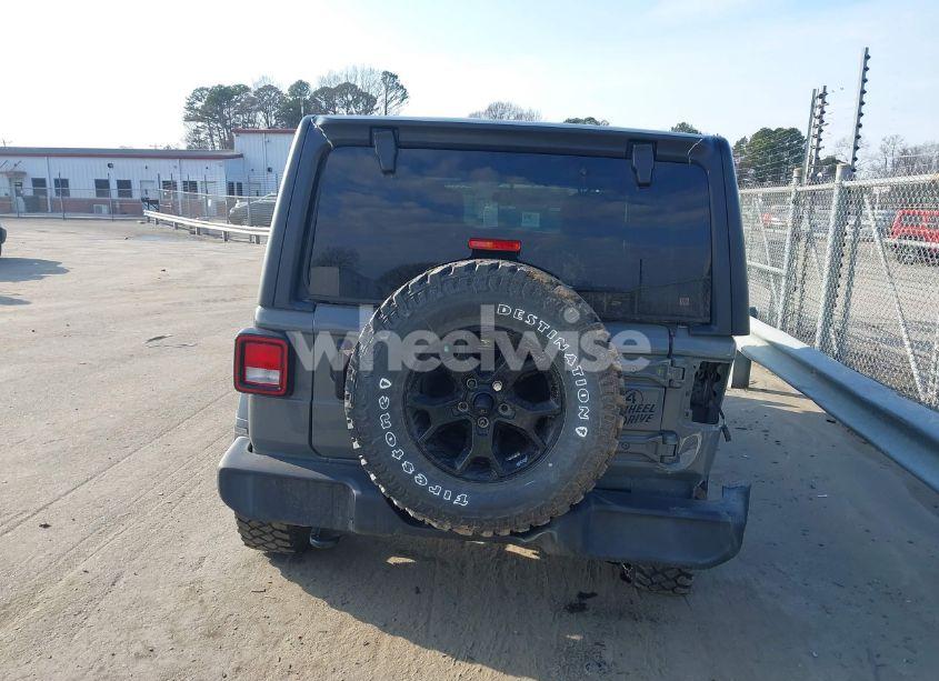 Photo 16 of 2022 Jeep Wrangler UNLIMITED WILLYS 4X4 (VIN 1C4HJXDN7NW156538)