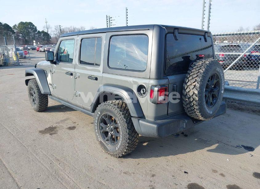 Photo 3 of 2022 Jeep Wrangler UNLIMITED WILLYS 4X4 (VIN 1C4HJXDN7NW156538)