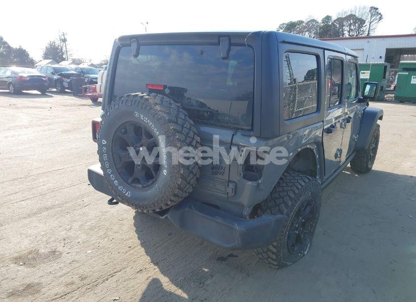 Photo 4 of 2022 Jeep Wrangler UNLIMITED WILLYS 4X4 (VIN 1C4HJXDN7NW156538)