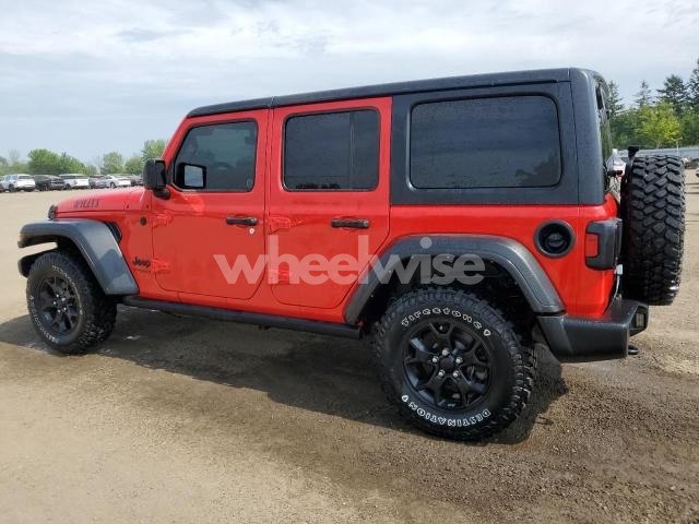 Photo 8 of 2022 JEEP WRANGLER UNLIMITED SPORT (VIN 1C4HJXDN7NW217581)