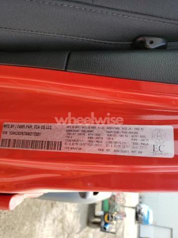 Photo 9 of 2022 JEEP WRANGLER UNLIMITED SPORT (VIN 1C4HJXDN7NW217581)