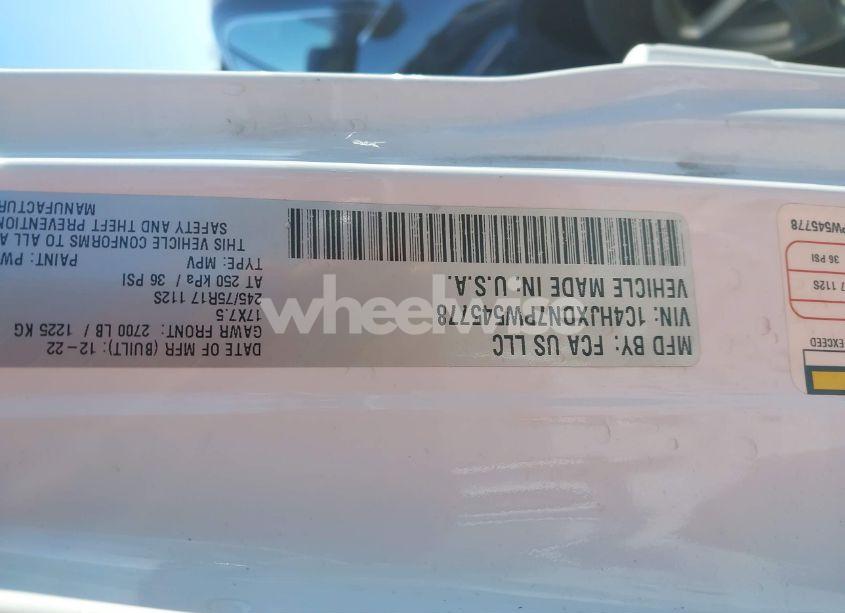 Photo 9 of 2023 Jeep Wrangler 4-DOOR SPORT 4X4 (VIN 1C4HJXDN7PW545778)