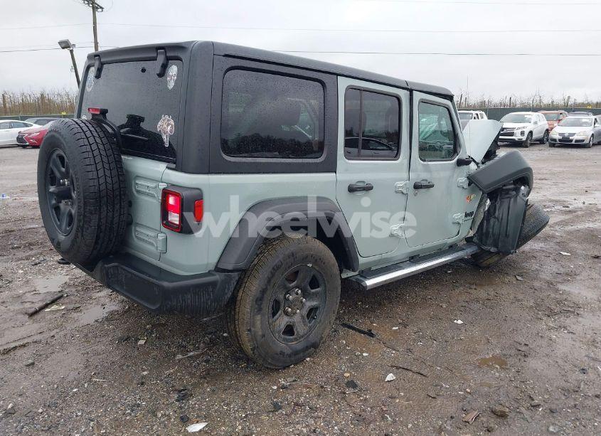 Photo 4 of 2023 Jeep Wrangler 4-DOOR SPORT 4X4 (VIN 1C4HJXDN7PW546218)