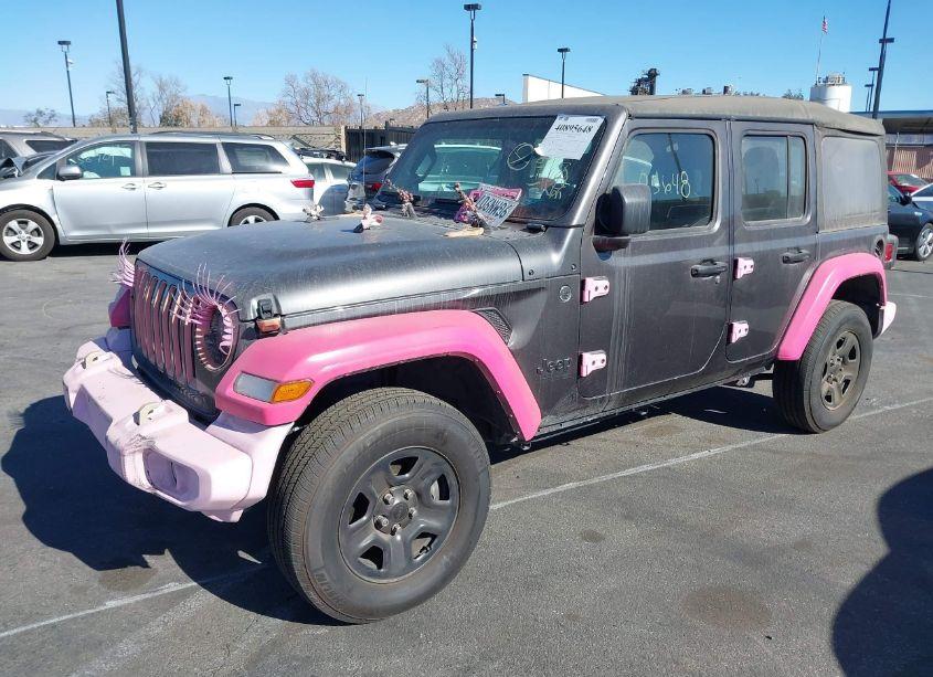 Photo 2 of 2023 Jeep Wrangler 4-DOOR SPORT 4X4 (VIN 1C4HJXDN7PW598528)