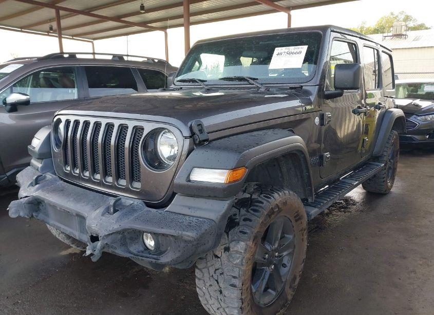 Photo 2 of 2020 Jeep Wrangler UNLIMITED SPORT ALTITUDE 4X4 (VIN 1C4HJXDN8LW120869)