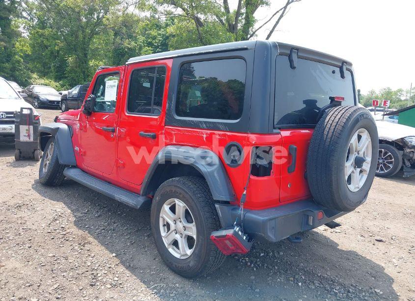 Photo 3 of 2020 Jeep Wrangler UNLIMITED SPORT S 4X4 (VIN 1C4HJXDN8LW122928)