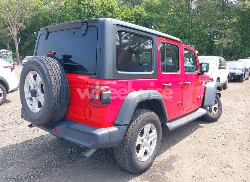 Photo 4 of 2020 Jeep Wrangler UNLIMITED SPORT S 4X4 (VIN 1C4HJXDN8LW122928)