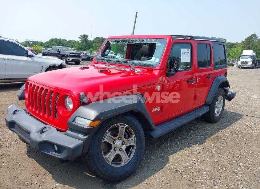 Photo 6 of 2020 Jeep Wrangler UNLIMITED SPORT S 4X4 (VIN 1C4HJXDN8LW122928)
