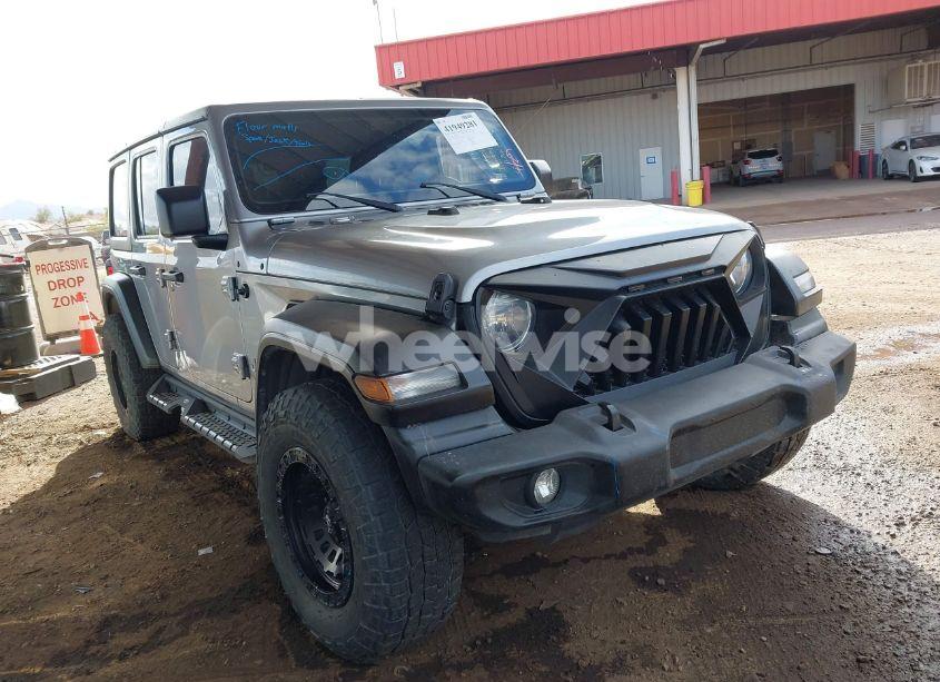 2020 Jeep Wrangler UNLIMITED SPORT S 4X4 (VIN 1C4HJXDN8LW126929) main photo