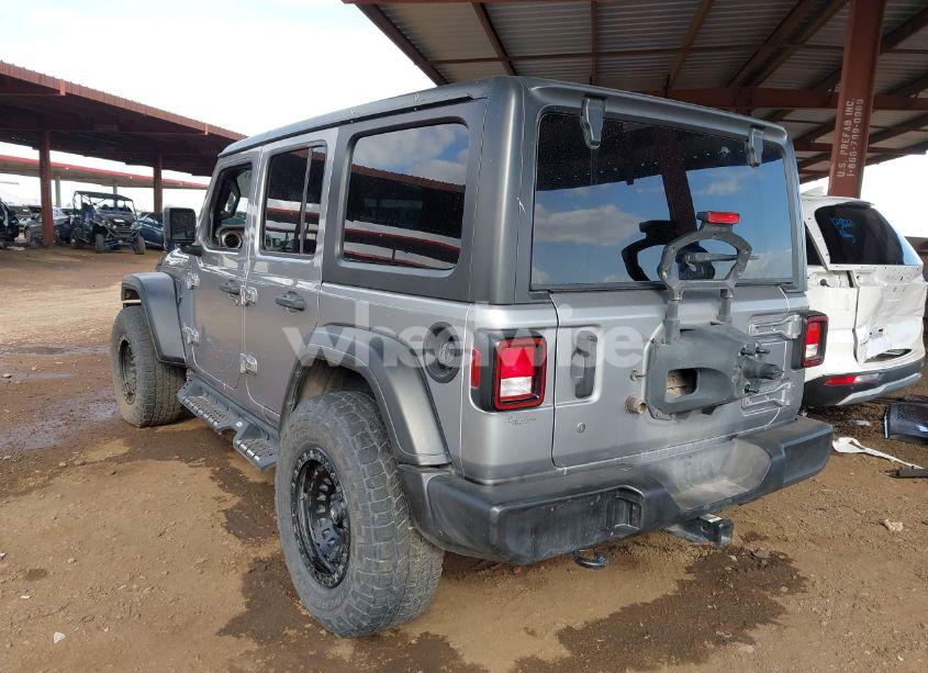 Photo 3 of 2020 Jeep Wrangler UNLIMITED SPORT S 4X4 (VIN 1C4HJXDN8LW126929)