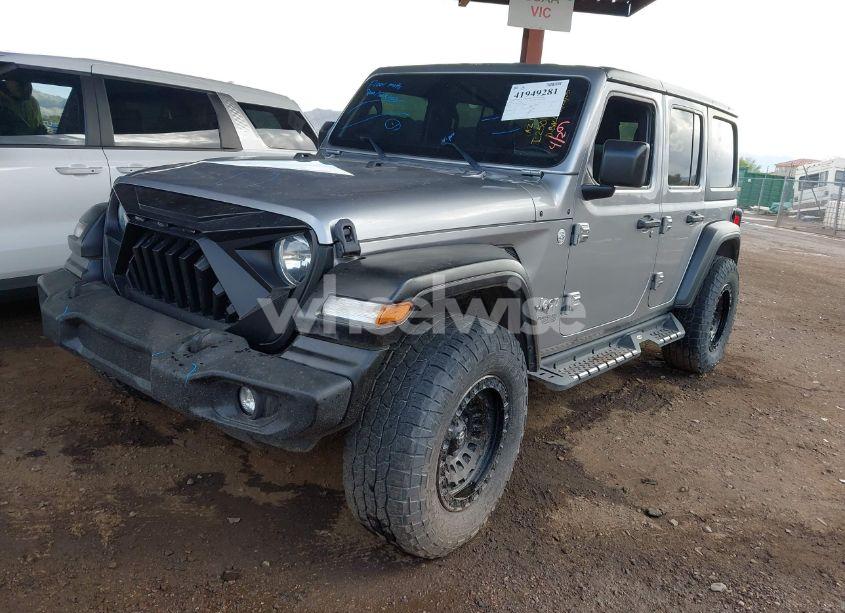 Photo 6 of 2020 Jeep Wrangler UNLIMITED SPORT S 4X4 (VIN 1C4HJXDN8LW126929)