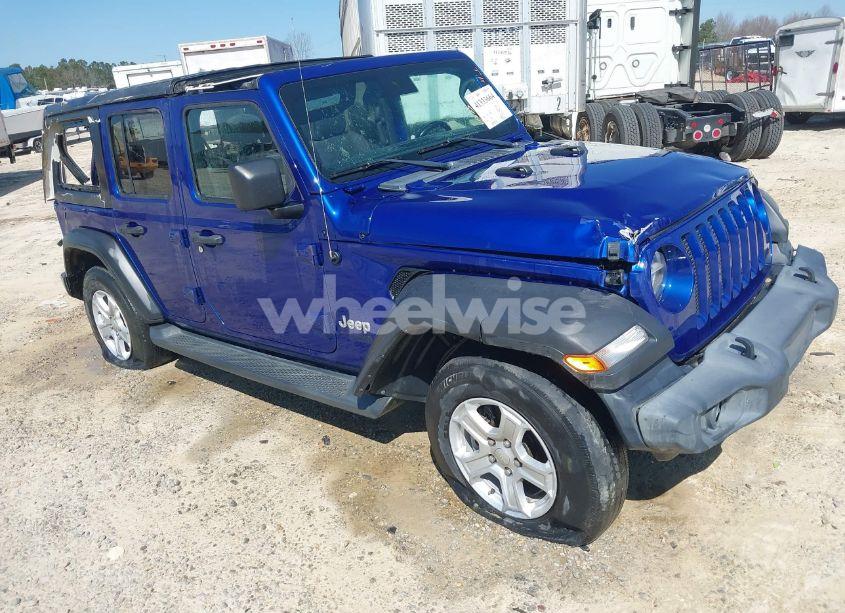 2020 Jeep Wrangler UNLIMITED SPORT S 4X4 (VIN 1C4HJXDN8LW164323) main photo