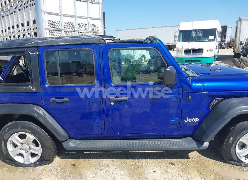 Photo 14 of 2020 Jeep Wrangler UNLIMITED SPORT S 4X4 (VIN 1C4HJXDN8LW164323)