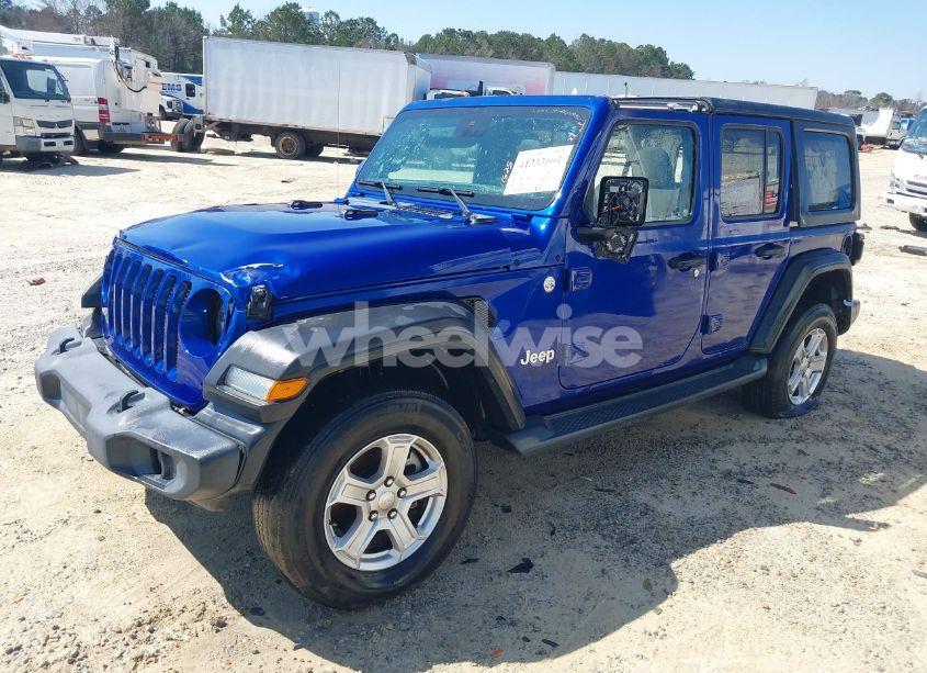 Photo 2 of 2020 Jeep Wrangler UNLIMITED SPORT S 4X4 (VIN 1C4HJXDN8LW164323)