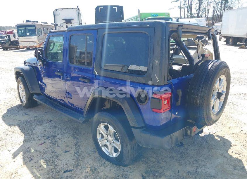 Photo 3 of 2020 Jeep Wrangler UNLIMITED SPORT S 4X4 (VIN 1C4HJXDN8LW164323)